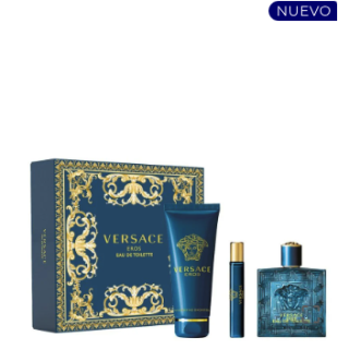 Versace Eros Pour Homme Edt 100Ml+10Ml+Sg 150Ml